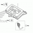 TRX420FA Спидометр