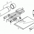 TRX250X Инструмент