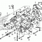 TRX420FA2 Front crankcase cover    (1)