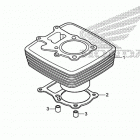 TRX250TE Цилиндры