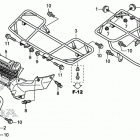 TRX500FE1 Багажник