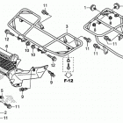 TRX420FA2 Багажник