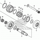 SXS700M2 Задняя передача