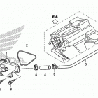 TRX500FE1 Крышка водяной помпы