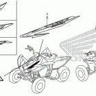 TRX400X Наклейки