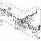 TRX400X Масляный насос