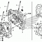 TRX420FE1 Crankcase (2)