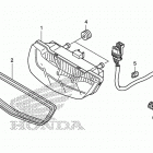 TRX420FA Фонарь задний