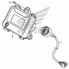 TRX500FE1 Спидометр