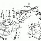 TRX420FA2 Топливный бак