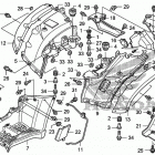 TRX680FA Заднее крыло