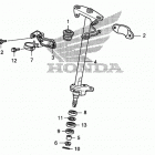 TRX250X Рулевой вал