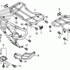 TRX500FA Багажник