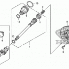 TRX680FA Карданный вал