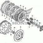 TRX90X Сцепление