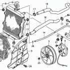 TRX420FA Радиатор