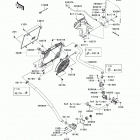Brute Force 750 4x4i (KVF750-LEF) Радиатор