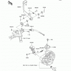 Brute Force 750 4x4i (KVF750-LEF) Педаль тормоза