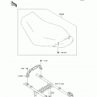 Brute Force 750 4x4i (KVF750-LEF) Сидение