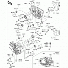 KFX450R (KSF450-BEF) Картер