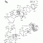 KFX450R (KSF450-BEF) Крышки двигателя