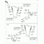 Brute Force 750 4x4i (KVF750-LEF) Клапана