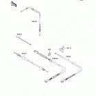 Brute Force 750 4x4i (KVF750-LEF) Тросы управления