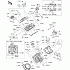 Brute Force 750 4x4i EPS (KVF750-JEF) Cylinder head(vf750de095937-)