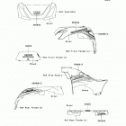 Brute Force 750 4x4i EPS (KVF750-JEF) Decals(green)(jef)(us)