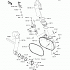 Brute Force 750 4x4i EPS (KVF750-JEF) Крышка вариатора