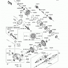 Brute Force 750 4x4i EPS (KVF750-HEF) Карданный вал - задний