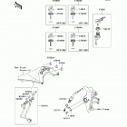 KFX450R (KSF450-BEF) Замок зажигания