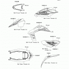 KFX450R (KSF450-BEF) Decals(bef)