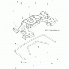 SPORTSMAN 570 FOREST - A14MH57FA/FJ Body, rear rack