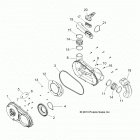 SPORTSMAN 570 FOREST - A14MH57FA/FJ Крышка картера
