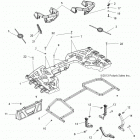 SPORTSMAN TOURING 850 INTL - A14DN8EFQ Задняя засть багажник