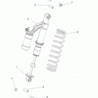 A17SVE95AM SCRAMBLER XP 1000 Suspension, shock, rear, mounting