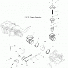 A13MN50ET/EX SPORTSMAN FOREST TRACTOR 500 Engine, speed control