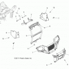 A13MB46TH HAWKEYE 400 HO 2X4 HD Корпус, передний бампер и крепления