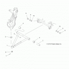 A13MB46TH HAWKEYE 400 HO 2X4 HD Подвеска передняя