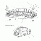 A13TN55FA SPORTSMAN X2 550 INTL Body, seat, passenger, bottom