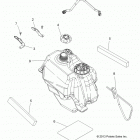 SPORTSMAN TOURING 570 EFI - A14DH57AA/AJ Топливный бак