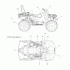 SPORTSMAN TOURING 570 EFI - A14DH57AA/AJ Наклейки