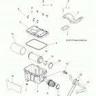 SPORTSMAN 570 FOREST - A14MH57FA/FJ Воздушная система