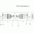 A16SEB57C1/C2/SEC57C1/C2/CL/SBB57C1 SPORTSMAN 570/450 EPS QUAD Передний приводной вал