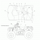 A13ZN8EFK/EFN SPORTSMAN FOREST 850 Наклейки