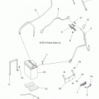 SPORTSMAN TOURING 570 EFI - A14DH57AA/AJ Электрика,АКБ