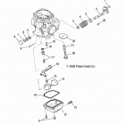 A13MB46FZ HAWKEYE 400 HO 2X4 Карбюратор верх