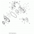 SPORTSMAN TOURING 570 EFI - A14DH57AA/AJ Крышка картера
