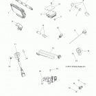 A16SYE95AK/AP SPORTSMAN TOURING 1000 Electrical, switches, sensors, ecu and control modules